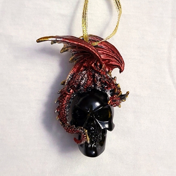 NIB: The Black Coal Dragon Ornament - Picture 4 of 5
